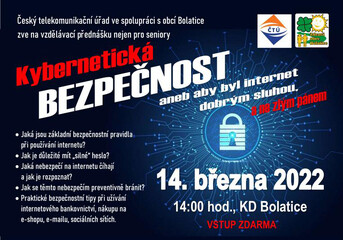 MAS Hlučínsko: Přednáška: Kybernetická bezpečnost